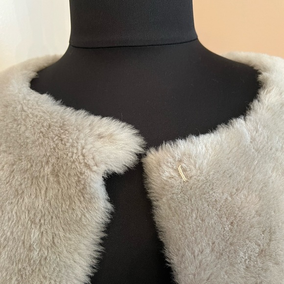 Grey Merino Toscana Jacket - Picture 5 of 6